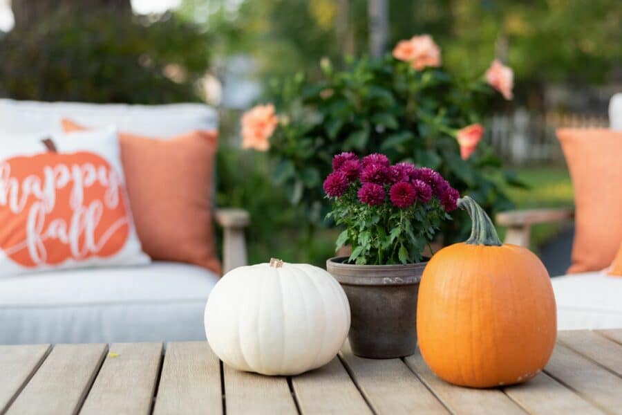 outside fall decor