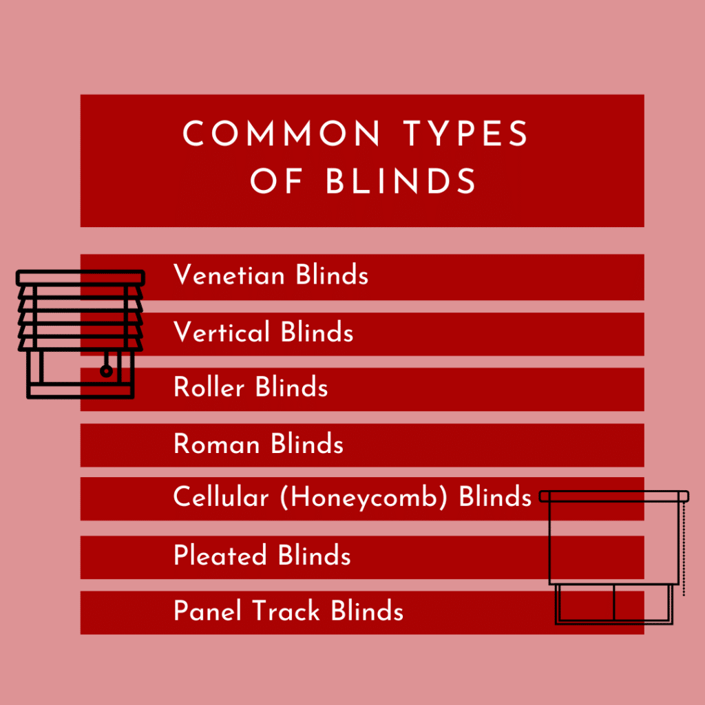 Common Types of Blinds