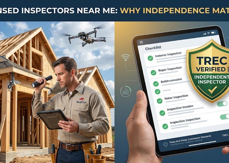 Texas buyers need an inspector who is properly licensed, insured, qualified for the property, and hired to report findings to the buyer. That distinction becomes especially important with new construction, seller-provided reports, and inspections arranged by someone whose interests may differ from yours.