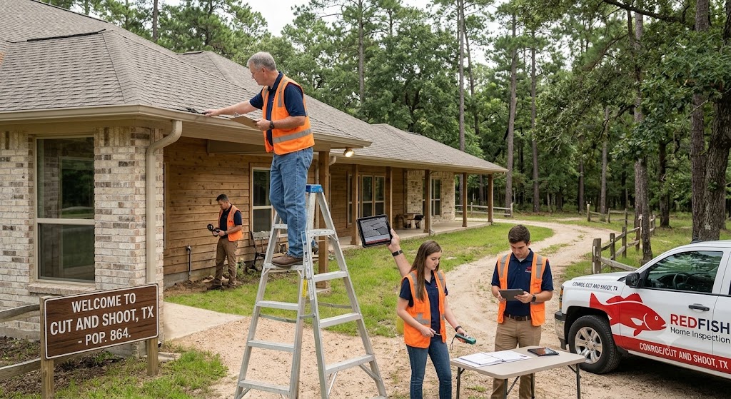 Home inspection in Cut and Shoot, TX