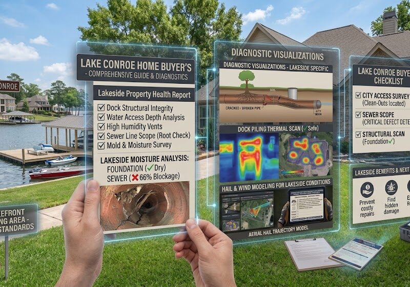 Redfish Inspection - Buying a Home Near Lake Conroe What Every Buyer Should Know