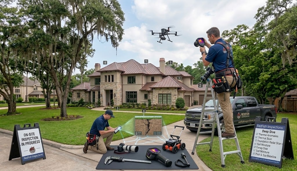 Home Inspection Central Houston RedFish Inspections