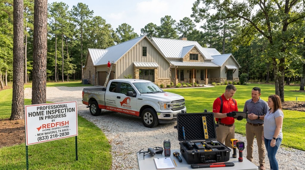 Home inspection in New Waverly, TX