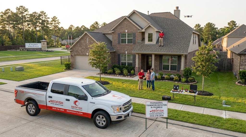 Home inspection in Pinehurst, TX