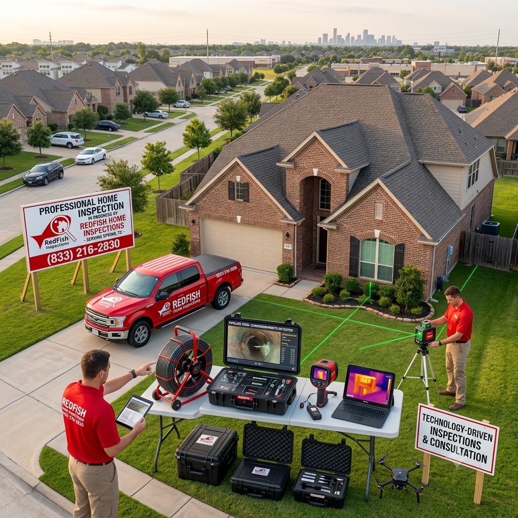 Home inspection in Spring, TX