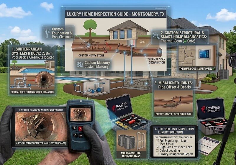Redfish Inspection - Luxury Home Inspections in Montgomery, TX