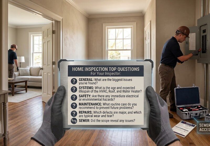 Redfish inspection - Top Questions to Ask During a Home Inspection